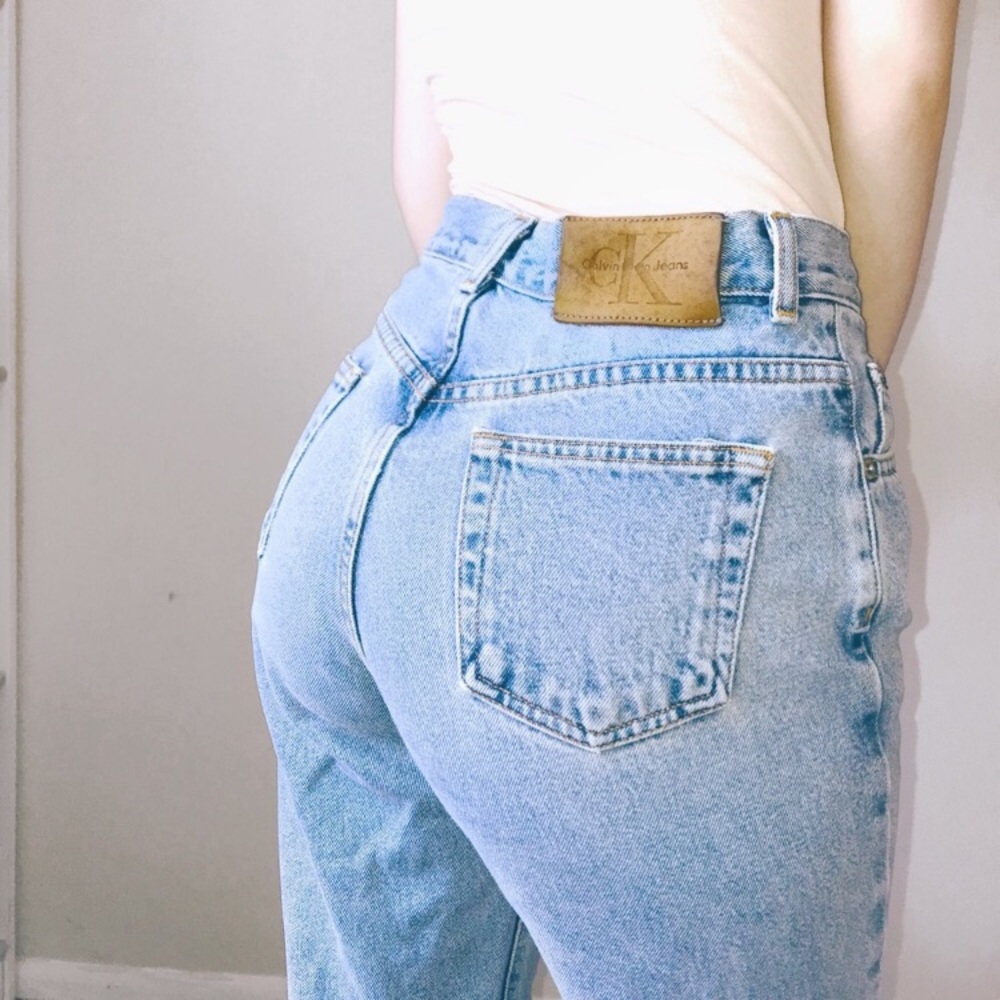 Vintage High Waisted Calvin Klein Jeans